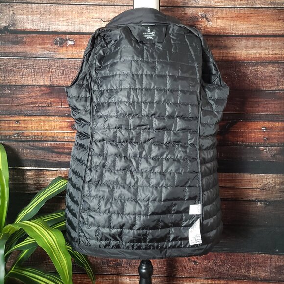NWOT Elevate Telluride L Packable Coat Jacket Quilted Black - Picture 4 of 13